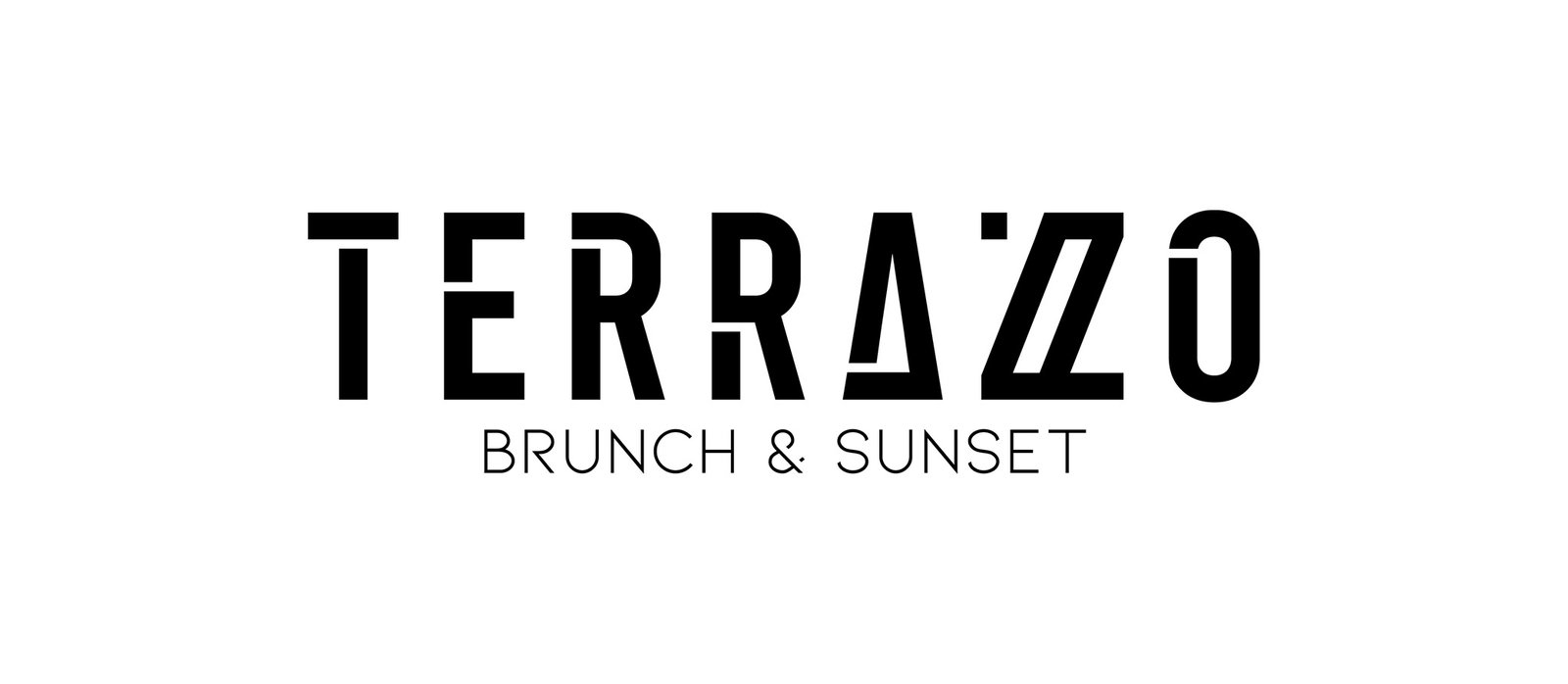 Terrazzo black Logo